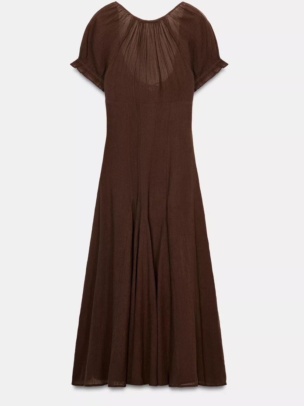 Zara Brown dress - Picture 4 of 13